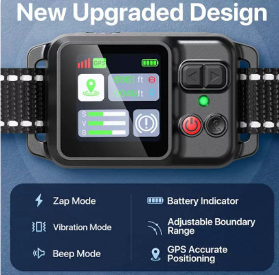 MirokenWireless GPS Dog Fence System — No Wire, No Shock
