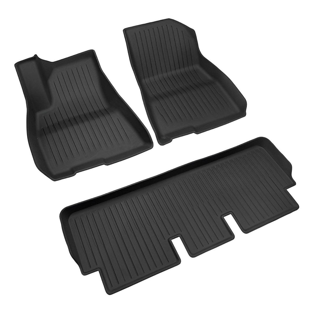 2021-2024 Model 3 Floor Mat Trunk Mat Cargo Liner All-Weather TPE Material