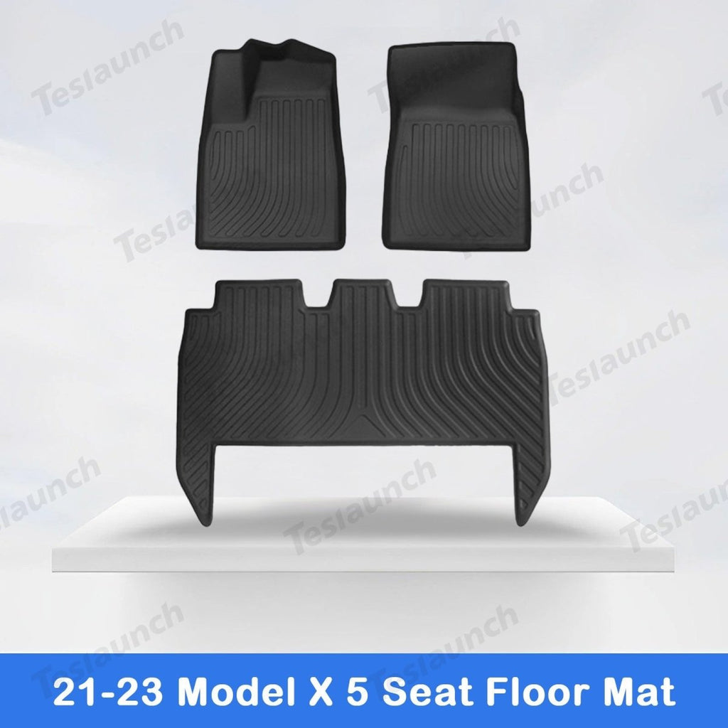 2021-2026 Model X Floor Mat Trunk Mat Cargo Liner All-Weather TPE