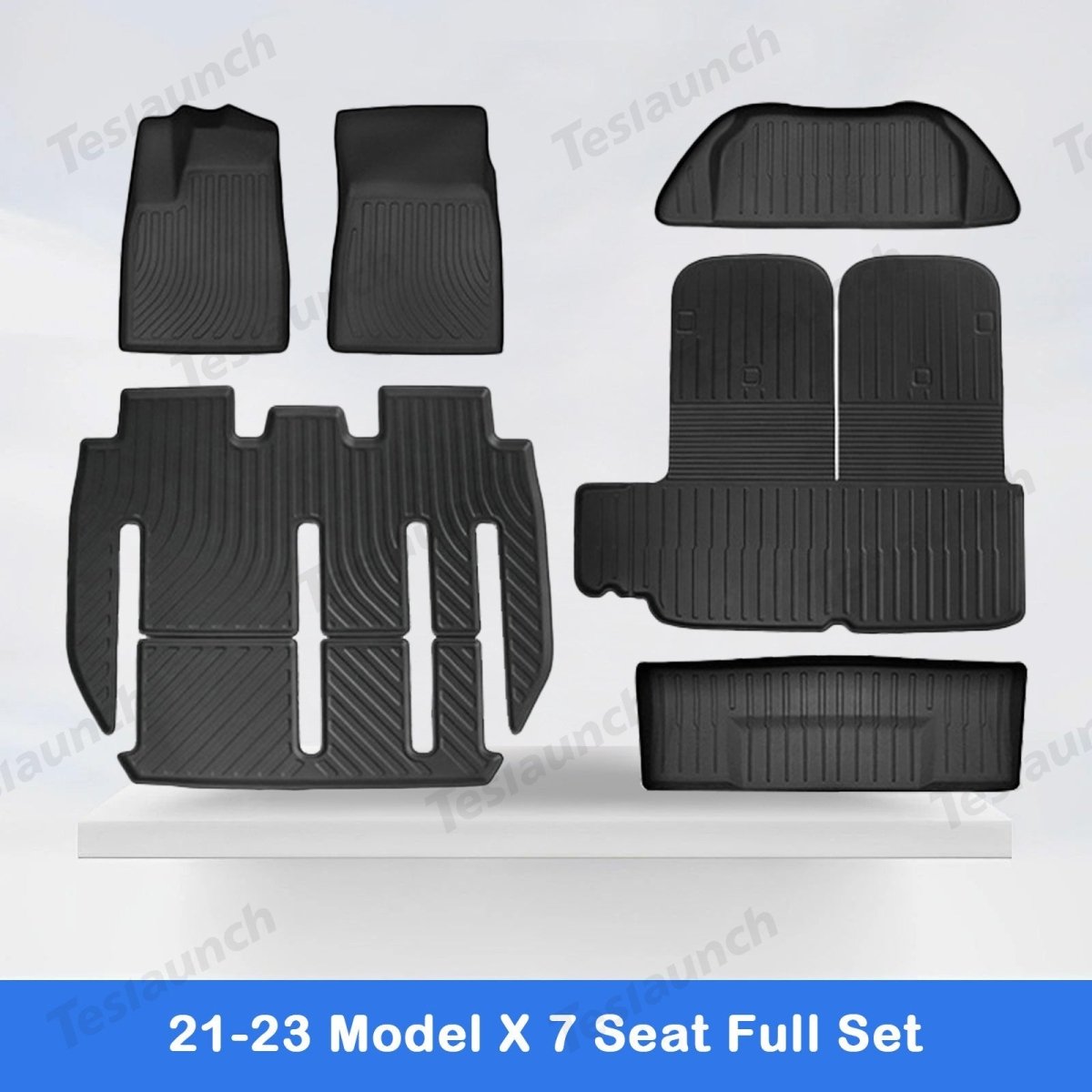 2021-2026 Model X Floor Mat Trunk Mat Cargo Liner All-Weather TPE