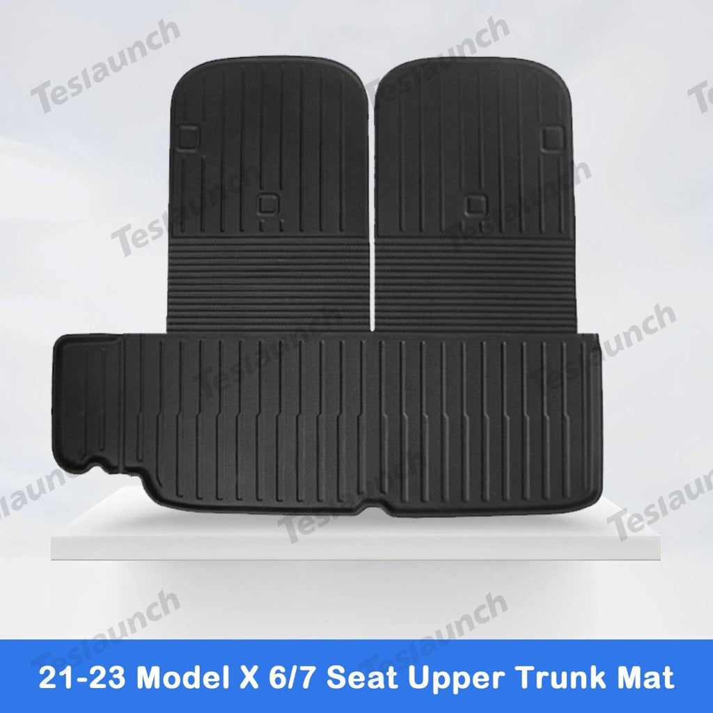 2021-2026 Model X Floor Mat Trunk Mat Cargo Liner All-Weather TPE