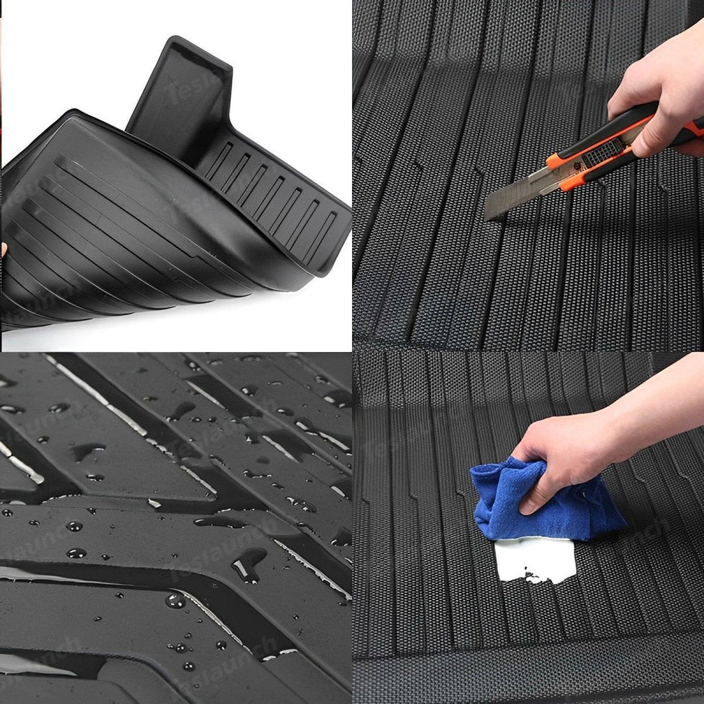 2021-2026 Model X Floor Mat Trunk Mat Cargo Liner All-Weather TPE