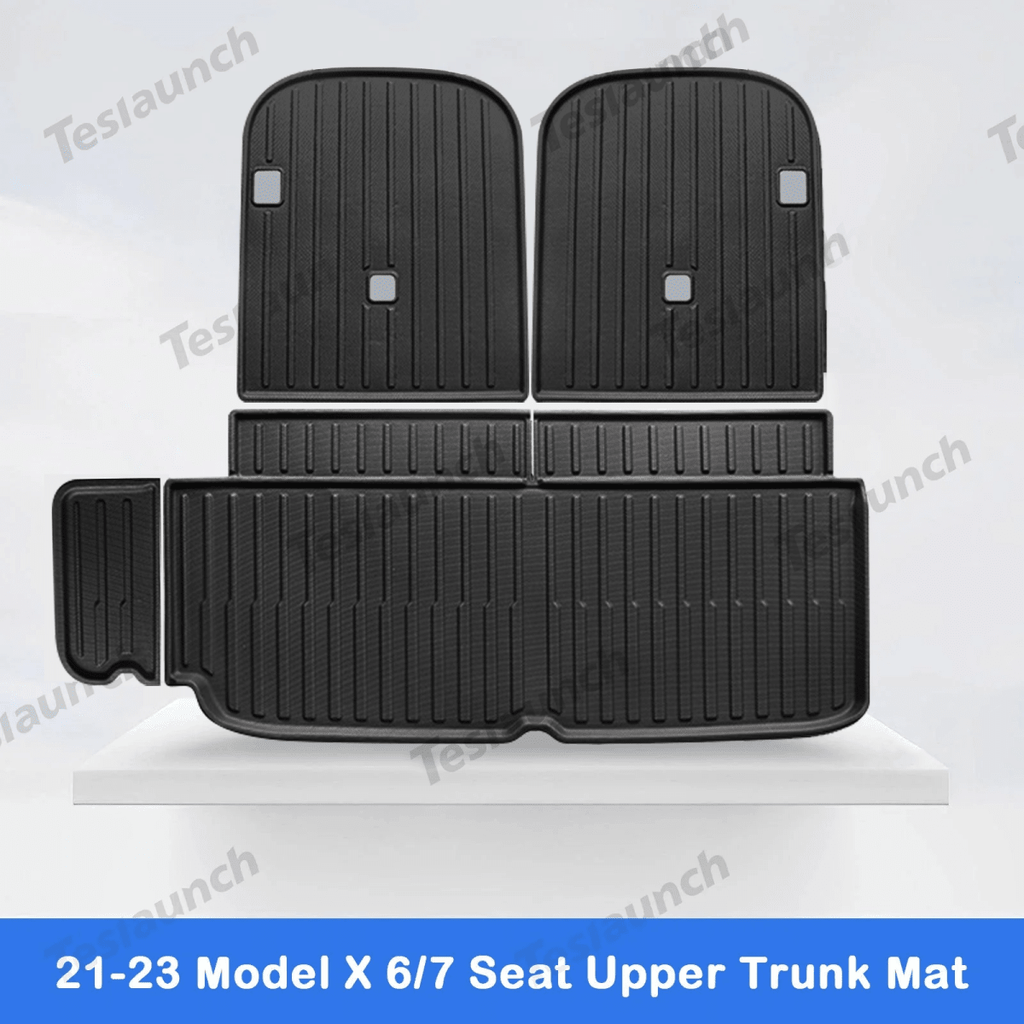 2021-2026 Model X Floor Mat Trunk Mat Cargo Liner All-Weather TPE