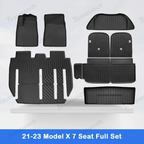 2021-2026 Model X Floor Mat Trunk Mat Cargo Liner All-Weather TPE