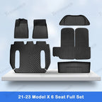 2021-2026 Model X Floor Mat Trunk Mat Cargo Liner All-Weather TPE