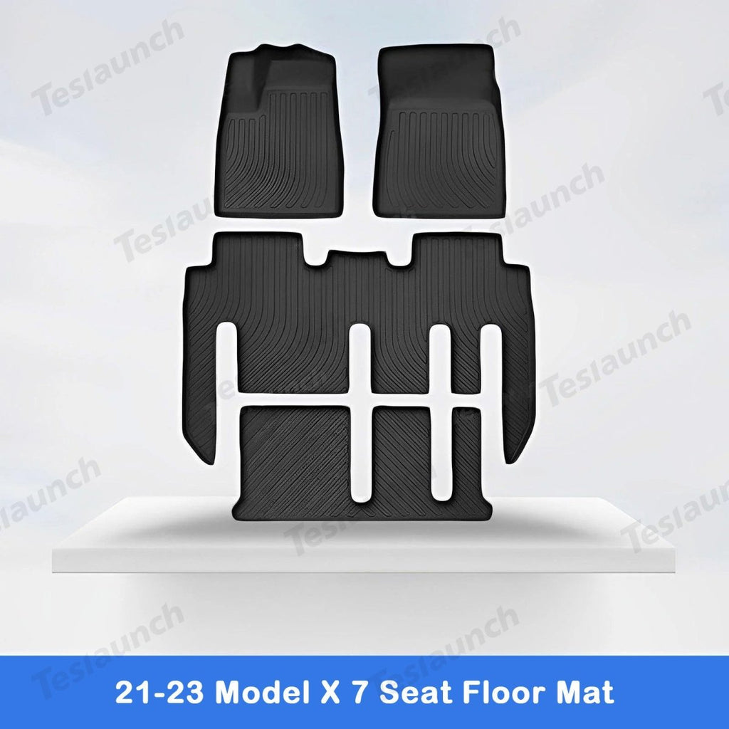 2021-2026 Model X Floor Mat Trunk Mat Cargo Liner All-Weather TPE