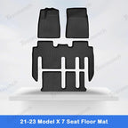 2021-2026 Model X Floor Mat Trunk Mat Cargo Liner All-Weather TPE