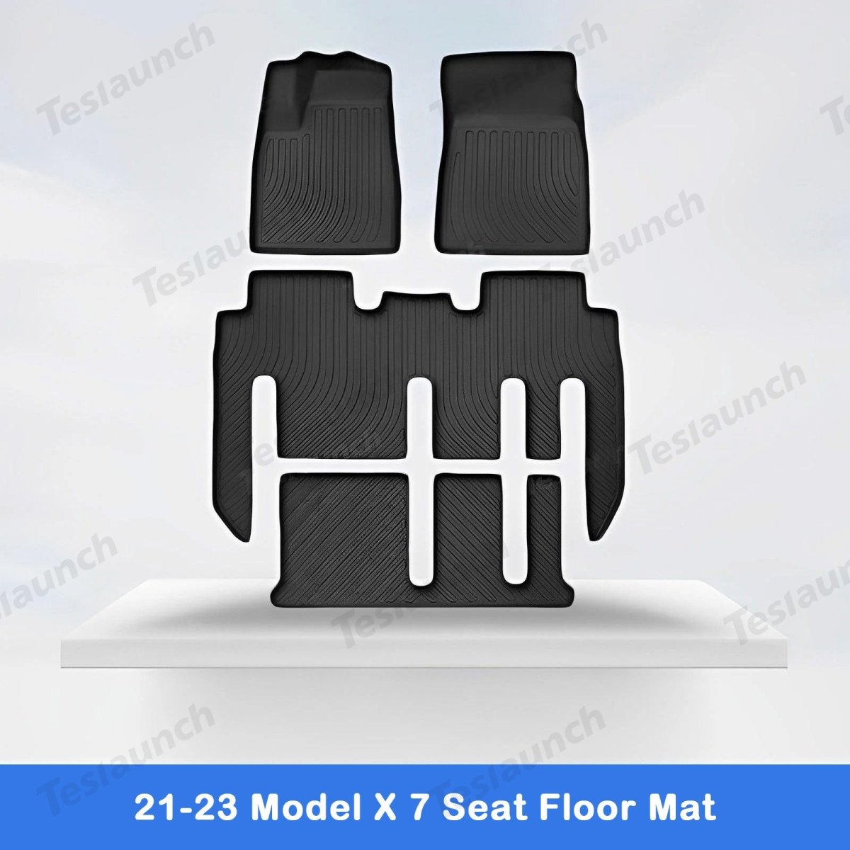 2021-2026 Model X Floor Mat Trunk Mat Cargo Liner All-Weather TPE