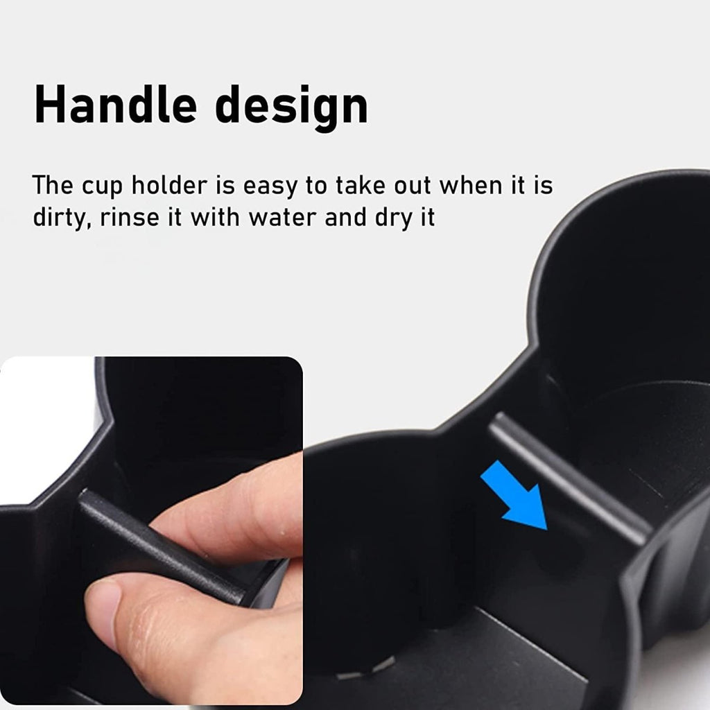 2021+ Model X/S Cup Holder Insert For Tesla Plaid/Long Range Version