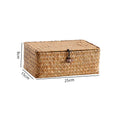 1Handwoven Storage Box with Lid Miroken