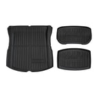 2024+ Model 3 Highland All-Weather Floor Mats Full Set Trunk Mat Cargo Mat Frunk Cargo Liner for Tesla