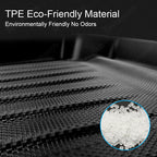 2024+ Model 3 Highland All-Weather Floor Mats Full Set Trunk Mat Cargo Mat Frunk Cargo Liner for Tesla