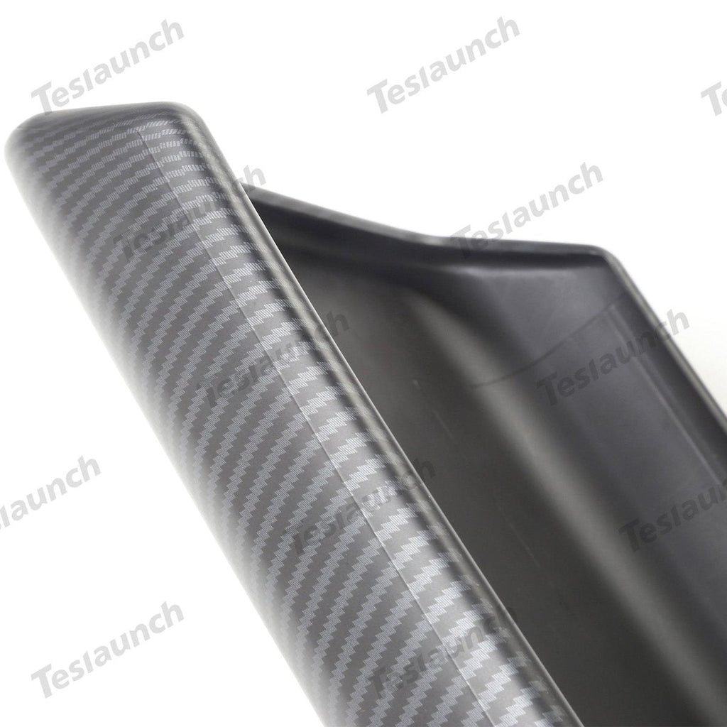 2024+ Model 3 Highland Armrest Cover (Carbon Fiber Pattern ABS) For Tesla