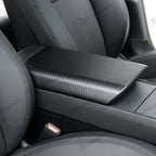 2024+ Model 3 Highland Armrest Cover (Carbon Fiber Pattern ABS) For Tesla