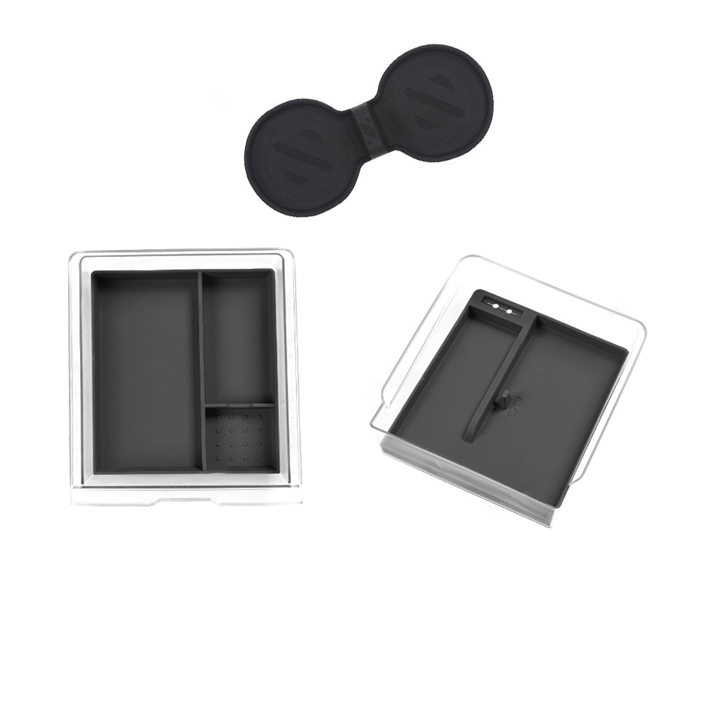 2024+ Model 3 Highland Center Console Organizer Tray Designed For  Armrest Storage Box Cup pad Wireless charging pad Set
