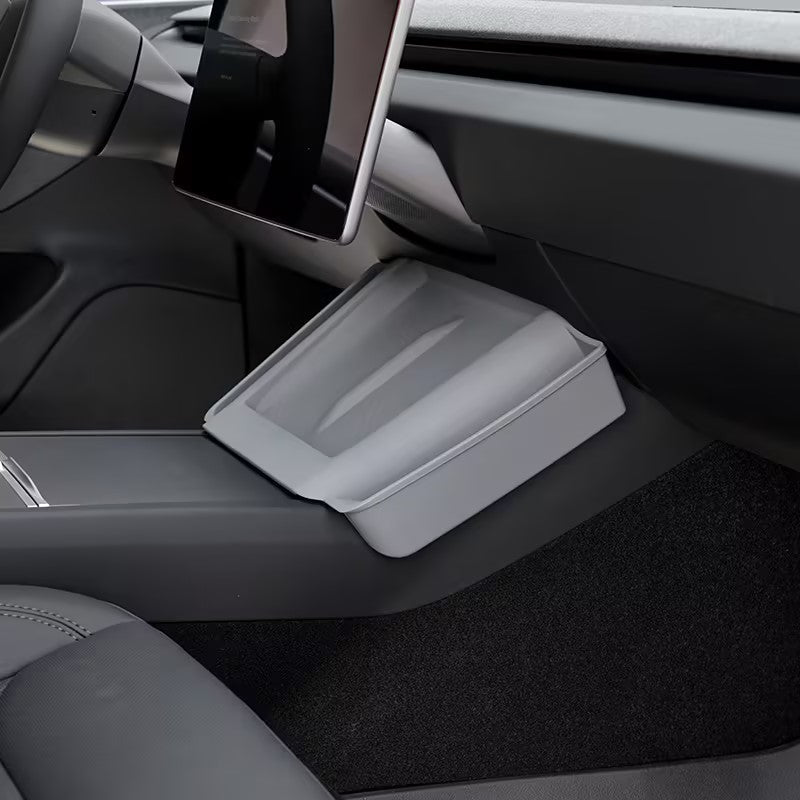 2024+ Model 3 Highland  Central Control Wireless Charging Silicone Pad Storage Box For Tesla
