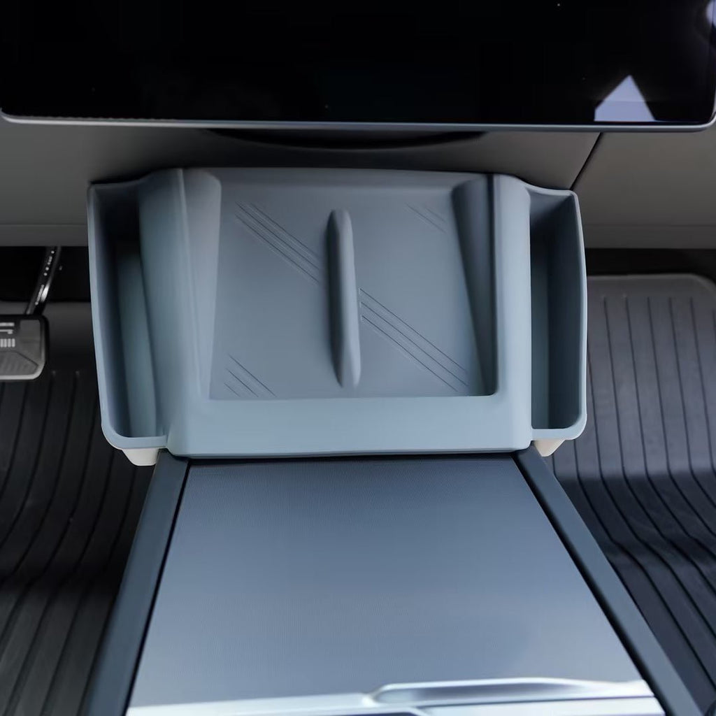 2024+ Model 3 Highland  Central Control Wireless Charging Silicone Pad Storage Box For Tesla