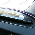 2024+ Model 3 Highland Dashboard Cover (Carbon Fiber Pattern ABS) for Tesla(2PCS)