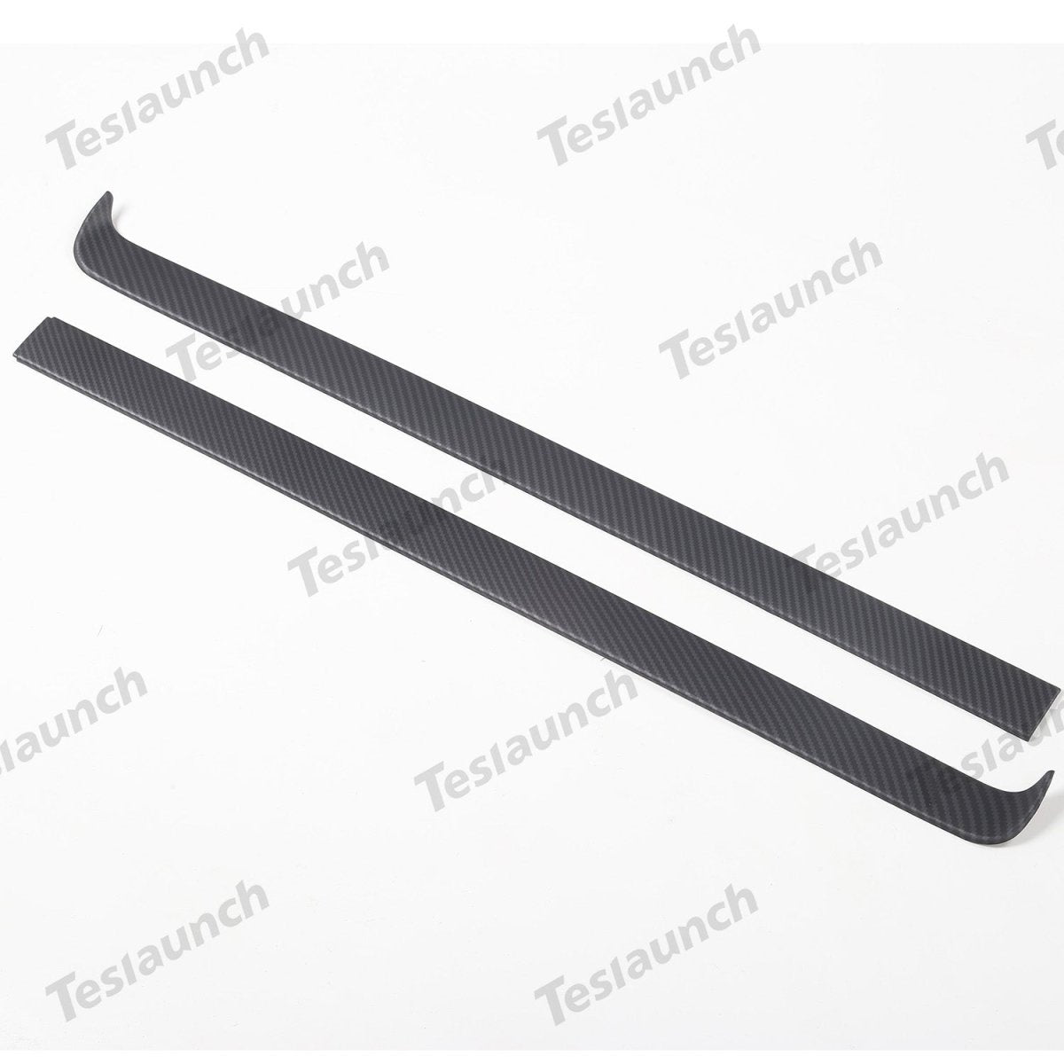 2024+ Model 3 Highland Dashboard Cover Segmented Long Decorative Strip (Carbon Fiber Pattern ABS) for Tesla
