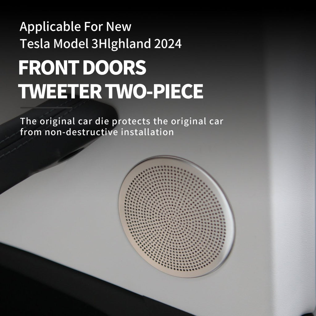 2024+ Model 3 Highland Door Speaker Protective Cover Rear Exhaust Air Vent Protective Cover