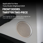 2024+ Model 3 Highland Door Speaker Protective Cover Rear Exhaust Air Vent Protective Cover