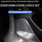 2024+ Model 3 Highland Door Speaker Protective Cover Rear Exhaust Air Vent Protective Cover