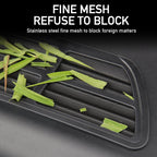 2024+ Model 3 Highland Front Standby Storage Box Cover Air Conditioner Air Inlet Protective Mesh Grill Panel for Tesla