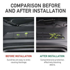 2024+ Model 3 Highland Front Standby Storage Box Cover Air Conditioner Air Inlet Protective Mesh Grill Panel for Tesla