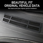 2024+ Model 3 Highland Front Standby Storage Box Cover Air Conditioner Air Inlet Protective Mesh Grill Panel for Tesla