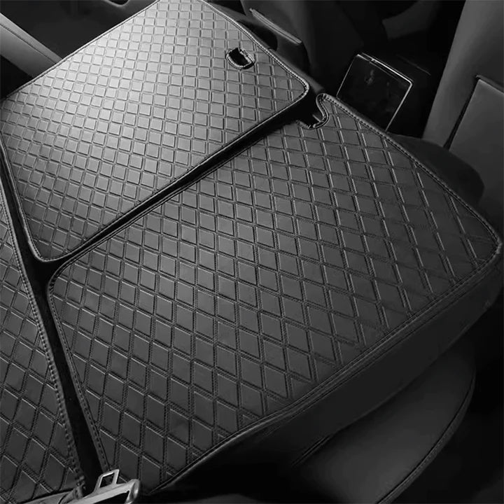 2024+ Model 3 Highland Fully Covered Premium Leather Frunk & Trunk Mat for Tesla