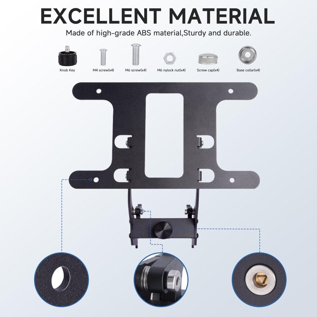 2024+ Tesla Model 3 Highland Front License Plate Holder – No Drill, Anti-Theft Bracket Mounting Kit