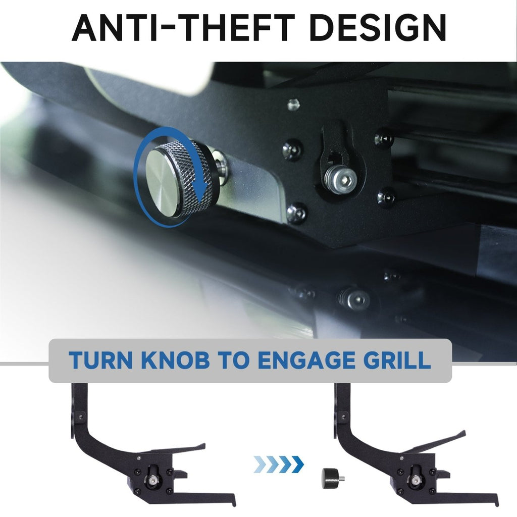2024+ Tesla Model 3 Highland Front License Plate Holder – No Drill, Anti-Theft Bracket Mounting Kit