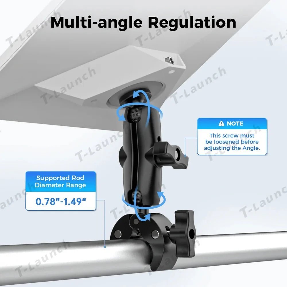 2025 New Version Adjustable Clamp Mount Kit for Starlink Mini