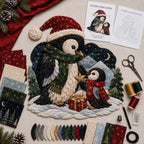 Christmas Woodland Wildlife DIY Patchwork Kit
