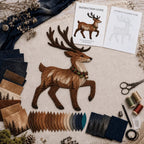 Christmas Fabric Art Door Hanging Craft Kit