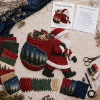 Christmas Fabric Art Door Hanging Craft Kit