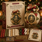Christmas Nativity Patchwork Ornament DIY Kit
