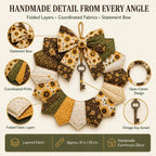 Beginner-Friendly DIY Seasonal Patchwork Wreath Kit Collection