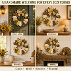 Beginner-Friendly DIY Seasonal Patchwork Wreath Kit Collection
