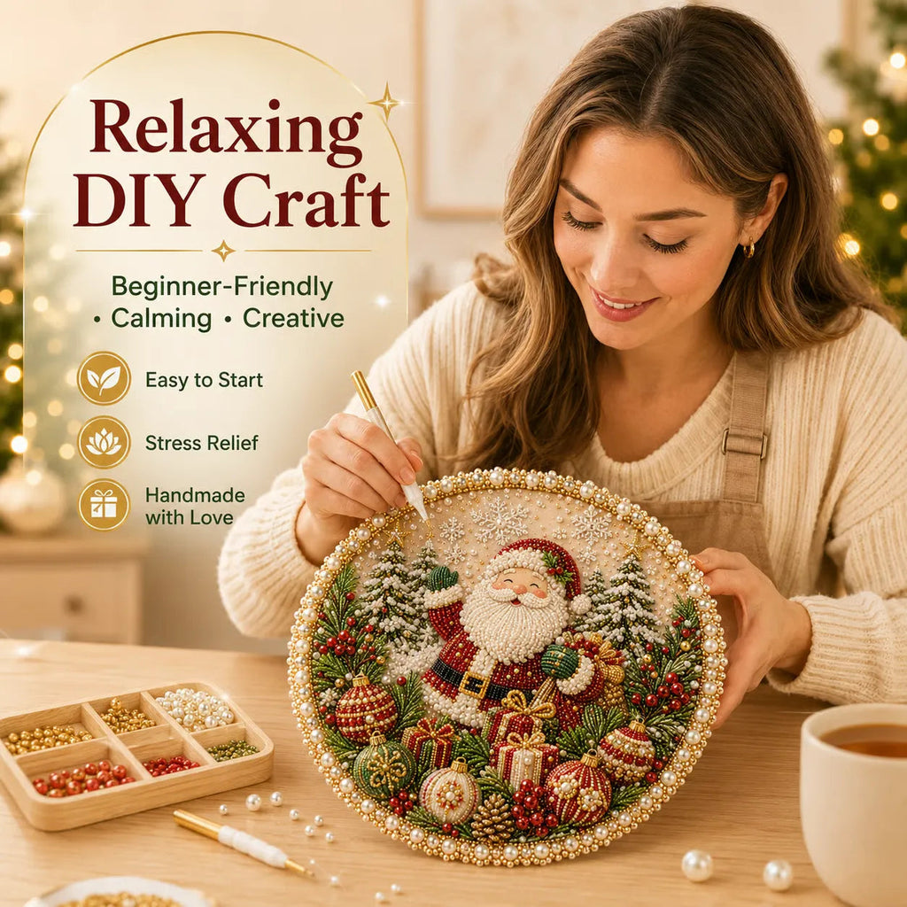 Four Seasons & Holiday Pear-Fading Pearl Beads DIY Handmade Seasonal Decor