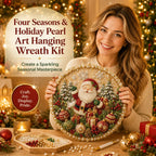 Four Seasons & Holiday Pear-Fading Pearl Beads DIY Handmade Seasonal Decor