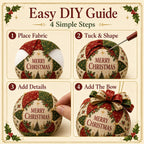 Christmas Blessings Patchwork Ornament DIY Kit