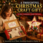 DIY Sparkling Christmas Star Tree Topper Kit