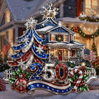 America 250 Christmas Heritage Ornament