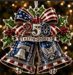 America 250 Christmas Heritage Ornament