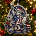 America 250 Christmas Heritage Ornament
