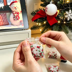 DIY Pearl Art Kit – 3D Handmade Christmas House Decoration, Holiday Craft Gift for Family & Friends