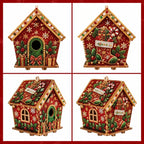 DIY Pearl Art Kit – 3D Handmade Christmas House Decoration, Holiday Craft Gift for Family & Friends