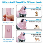 2-in-1 LED Pet Nail Clipper & Grinder