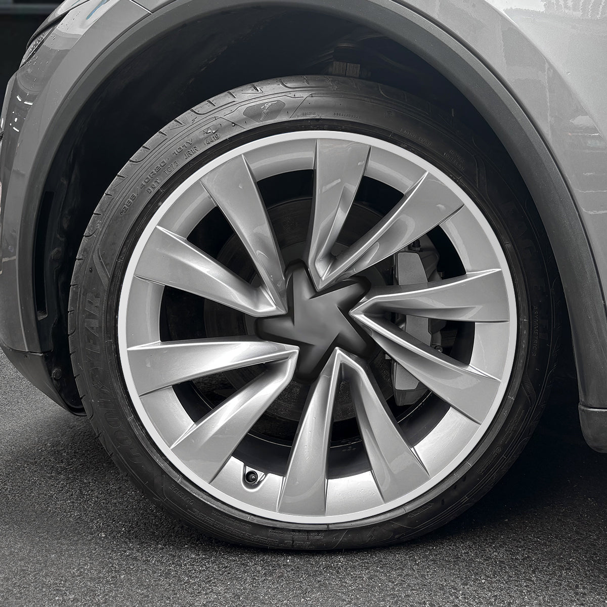 20''Helix 2.0 Wheels Aluminum Alloy Wheel Rim Protectors for Tesla Model Y Juniper 2025+